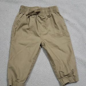 Khaki joggers